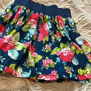Abercrombie & Fitch Floral Cotton Skirt—NWT-sz L (kids)